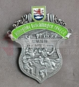 圖案立體浮雕徽標(biāo),金屬浮雕徽章,純錫浮雕紀念牌