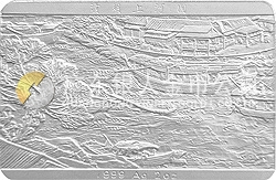 中國古代名畫系列（清明上河圖）紀念銀幣2盎司長方形銀質(zhì)紀念幣