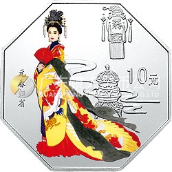 中國古典文學名著——《紅樓夢》彩色金銀紀念幣（第二組）1盎司彩色銀質(zhì)紀念幣