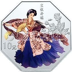 中國古典文學名著——《紅樓夢》彩色金銀紀念幣（第二組）1盎司彩色銀質(zhì)紀念幣