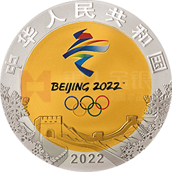 第24屆冬季奧林匹克運(yùn)動會金銀紀(jì)念幣（第1組）30克金12克銀圓形雙金屬紀(jì)念幣