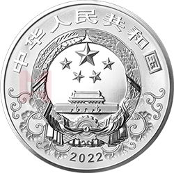 2022中國壬寅（虎）年金銀紀(jì)念幣1公斤圓形銀質(zhì)紀(jì)念幣