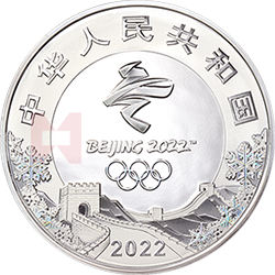 第24屆冬季奧林匹克運動會金銀紀(jì)念幣（第2組）1公斤圓形銀質(zhì)紀(jì)念幣