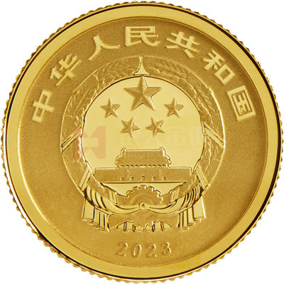 中華傳統(tǒng)瑞獸2克金質(zhì)紀念幣（麒麟）