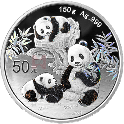 2025版熊貓150克精制銀質(zhì)紀(jì)念幣